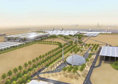 Khartoum New Int’l Airport (KNIA), Sudan Passenger-, Hajj-, President- and GA-Terminal for New Greenfield Airport